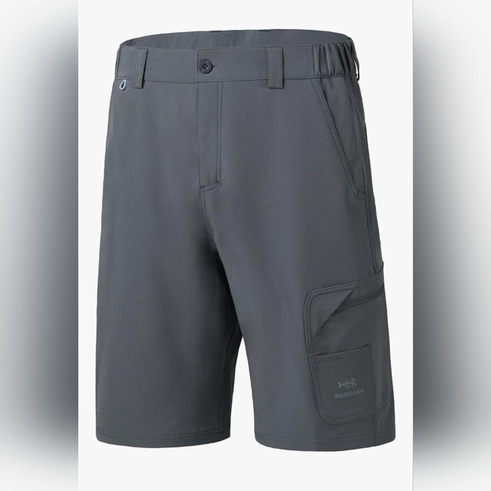 Men's Gray Cargo Shorts